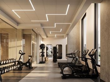 Fully-equipped fitness center